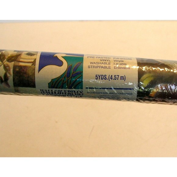 Chesapeake Wallpaper Border, Flower Garden, 15 Feet Unopened Roll - Picture 5 of 5
